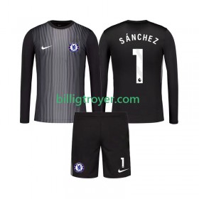 Billige Fotballdrakter Chelsea Robert Sanchez 1 Keeper Barn Hjemmedraktsett 2025/26 Langermet